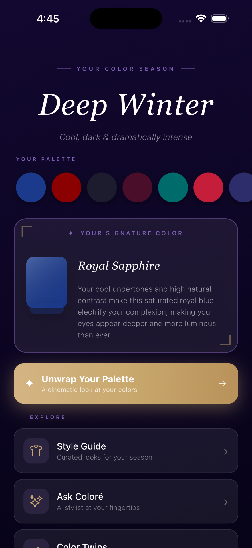 Your Signature Color